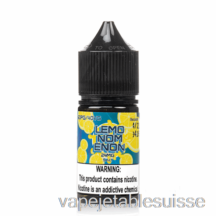 Vape Suisse Sel De Citronomenon - E-liquides Nomenon - 30ml 48mg